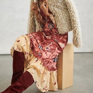 Anthropologie Othilia Carmela Maxi Dress, XS Worn Once